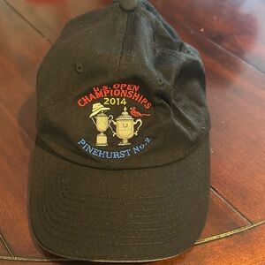 2014 US Open Pinehurst No. 2 USGA Golf Adjustable Cap/Hat Black USGA Member